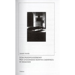 Dom przedpogrzebowy przy żydowskim nowym cmentarzu w Krakowie