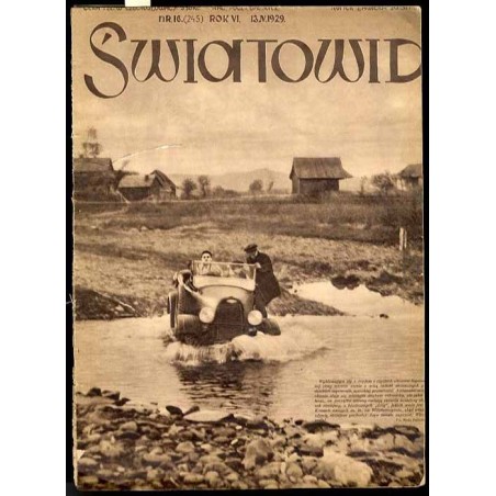Światowid. R.6 (1929). Nr 16 (245) (13 kwietnia 1929)