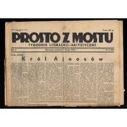 Prosto z Mostu. Tygodnik literacko-artystyczny. R.2 (1936). Nr 5 (59) (2 lutego 1936)