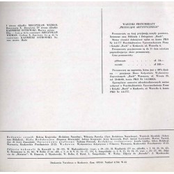 Przegląd Artystyczny. 1965. Nr 5 (27) (Wrzesień-Październik 1965) / Mieczysław Wejman / Kazimierz Ostrowski