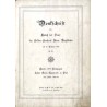 Denkschrift aus Anlaß der Feier der Silber-Hochzeit Ihrer Majestäten am 27. Februar 1906 für die Kaiser- (2te) Kompagnie Ersten