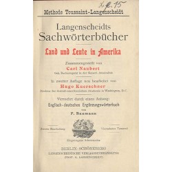 Langenscheidts Sachwörterbücher. Land und Leute in Amerika
