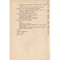 Rok przed klęską (1 września 1938 - 1 września 1939)