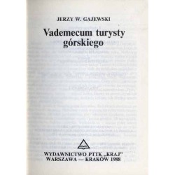 Vademecum turysty górskiego