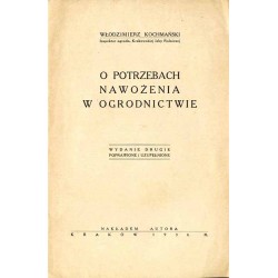 O potrzebach nawożenia w ogrodnictwie