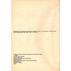 Ortslexikon der Deutsche Demokratische Republik
