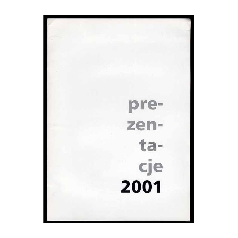 Prezentacje 2001