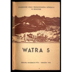 Watra 5 (1983). [Materiały szkoleniowe]