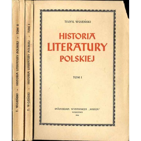 Historia literatury polskiej. T. 1-2 w 2 woluminach (komplet)