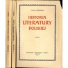 Historia literatury polskiej. T. 1-2 w 2 woluminach (komplet)