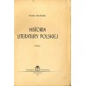 Historia literatury polskiej. T. 1-2 w 2 woluminach (komplet)