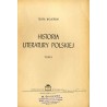 Historia literatury polskiej. T. 1-2 w 2 woluminach (komplet)