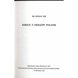 Szkice z dziejów Polonii
