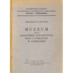 Muzeum czyli Królewskie Towarzystwo Nauk i Literatury w Aleksandrii