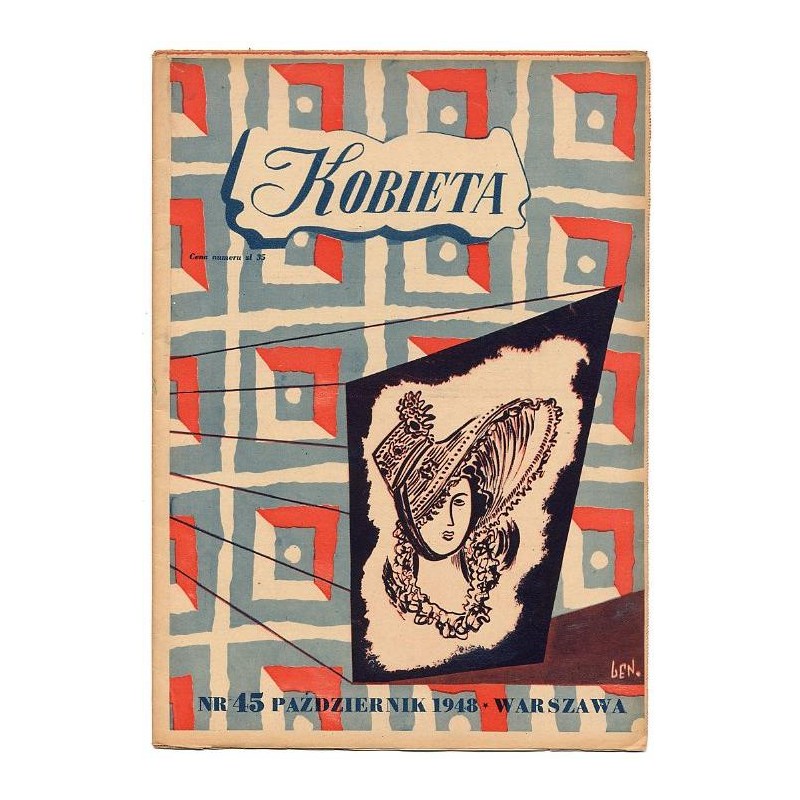 Kobieta. Tygodnik. 1948. Nr 45 (Październik 1948) [Jan Lenica]