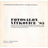 Fotosalon Vítkovice ’85. Ostrava – Československo