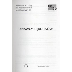 Znawcy rękopisów