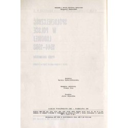 Spółdzielczość w Polsce Ludowej 1944-1968. Wybór dokumentów