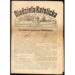 Niedziela Katolicka. R.4 (3 V 1936) nr 18
