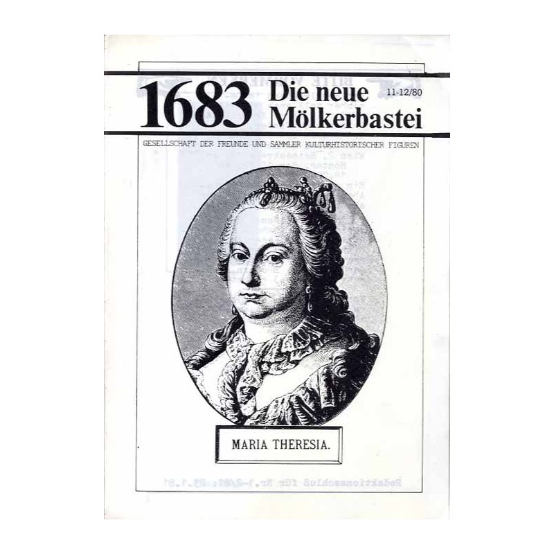 Die Neue Mölkerbastei. 1683. Jahrgang 1980. Nr 11/12