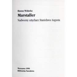 Marstaller - nadworny sztycharz Stanisława Augusta