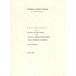 Przewodnik po wystawie kartograficznej p.t. "Archiwa w służbie społeczeństwa, nauki, gospodarki narodowej"