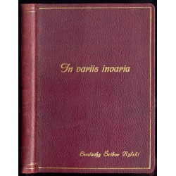 In variis invaria