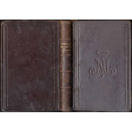 Formulaire des prières vocales en usage dans la Société de Marie