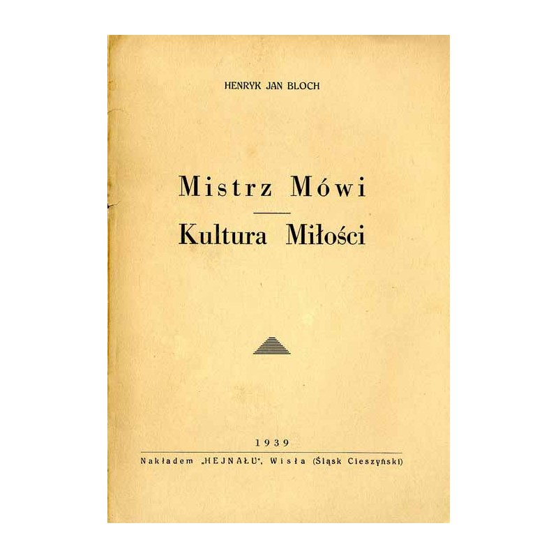 Mistrz mówi Kultura miłości
