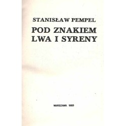 Pod znakiem Lwa i Syreny