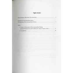 Model ustrojowy prokuratury. Dyskusja nad projektem Ministerstwa Sprawiedliwości z dnia 15 marca 1999 roku