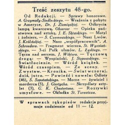 Tęcza. Ilustrowane pismo tygodniowe. R. 2 (1928). Z. 48 (1 grudnia 1928) / Stanisław Turewicz okładka art déco / Lwów 1918 Czesł