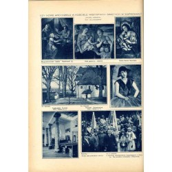 Tęcza. Ilustrowane pismo tygodniowe. R. 2 (1928). Z. 48 (1 grudnia 1928) / Stanisław Turewicz okładka art déco / Lwów 1918 Czesł