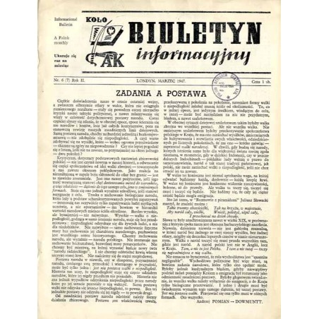 Biuletyn Informacyjny. Koło AK. R.2 (1947). Nr 6 (7) (Marzec 1947) / 9 Pułk Piechoty AK Ziemi Zamojskiej