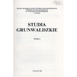 Studia Grunwaldzkie. T.1 (1991)