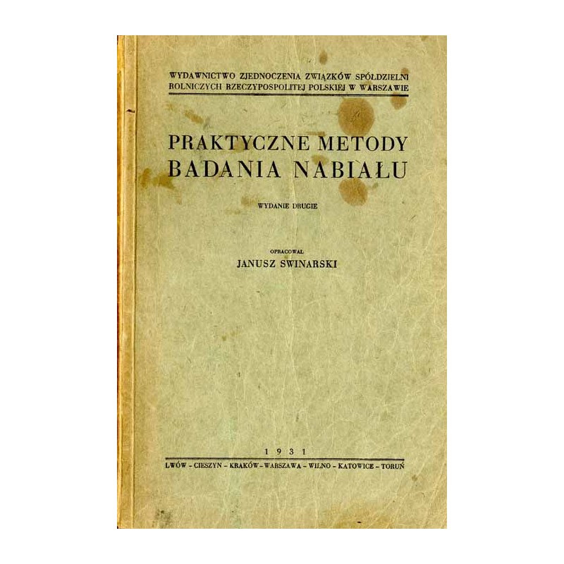 Praktyczne metody badania nabiału