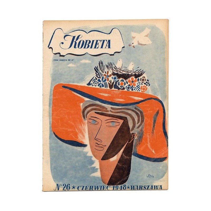 Kobieta. Tygodnik. 1948. Nr 26 (Czerwiec 1948) [Jan Lenica]