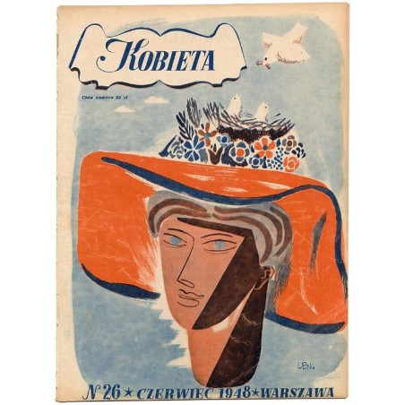 Kobieta. Tygodnik. 1948. Nr 26 (Czerwiec 1948) [Jan Lenica]