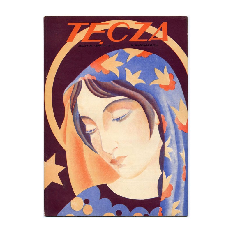 Tęcza. Ilustrowane pismo tygodniowe. R.4 (1930). Z. 38 (20 września 1930) / Stanisław Repeta / August Hlond / św. Augustyn / Świ