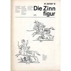Die Zinnfigur. Monatsschrift für Sammler und Liebhaber kulturhistorischer Zinnfiguren. 24. Jahrgang (1975). Nr 3 (15. März 1975)