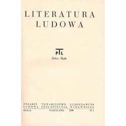 Literatura Ludowa. R.2 (1958). Nr 1. Dolny Śląsk