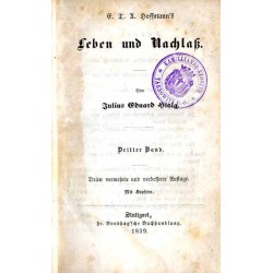 E.T.A. Hoffmann's ausgewählte Schriften. B.11-12, 14-15. 4voluminy