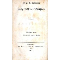 E.T.A. Hoffmann's ausgewählte Schriften. B.11-12, 14-15. 4voluminy