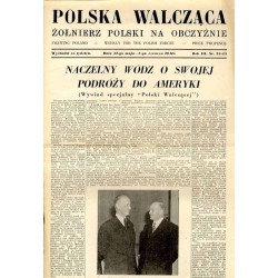 Polska Walcząca - Żołnierz polski na obczyźnie. Fighting Poland. Weekly for the Polish Forces. R.3 (1941). Nr 22-23 (31 maja - 7