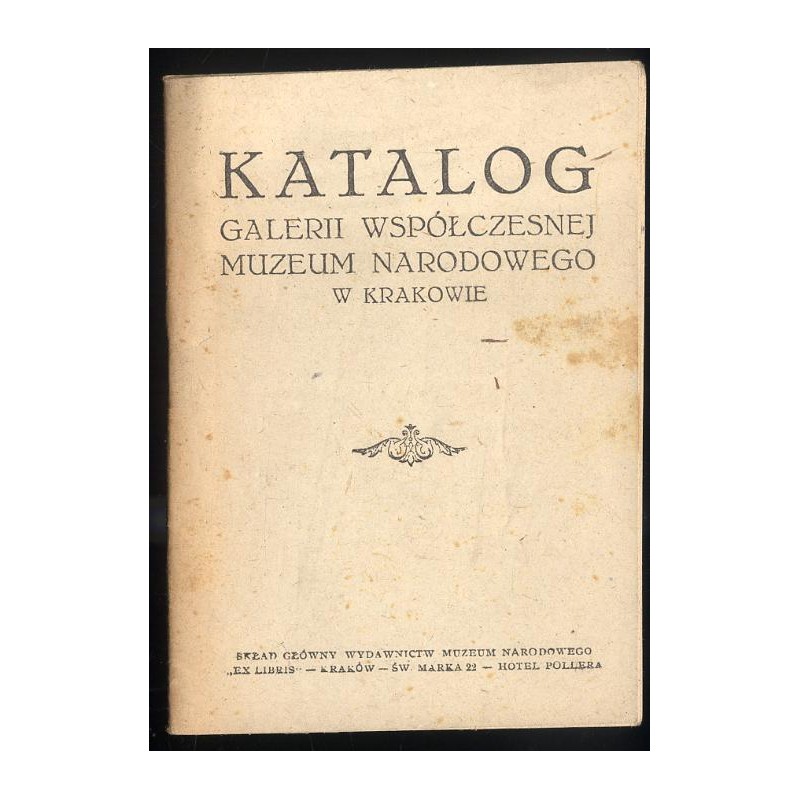 Katalog Galerii Współczesnej Muzeum Narodowego w Krakowie