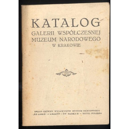Katalog Galerii Współczesnej Muzeum Narodowego w Krakowie