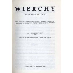 Wierchy. Rocznik poświęcony górom. Organ Komisji Turystyki Górskiej Zarządu Głównego Polskiego Towarzystwa Turystyczno-Krajoznaw