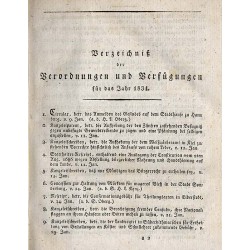Chronologische Sammlung der im Jahre 1833 ergangenen Verordnungen und Verfügungen für die Herzogthümer Schleswig und Holstein