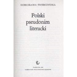 Polski pseudonim literacki