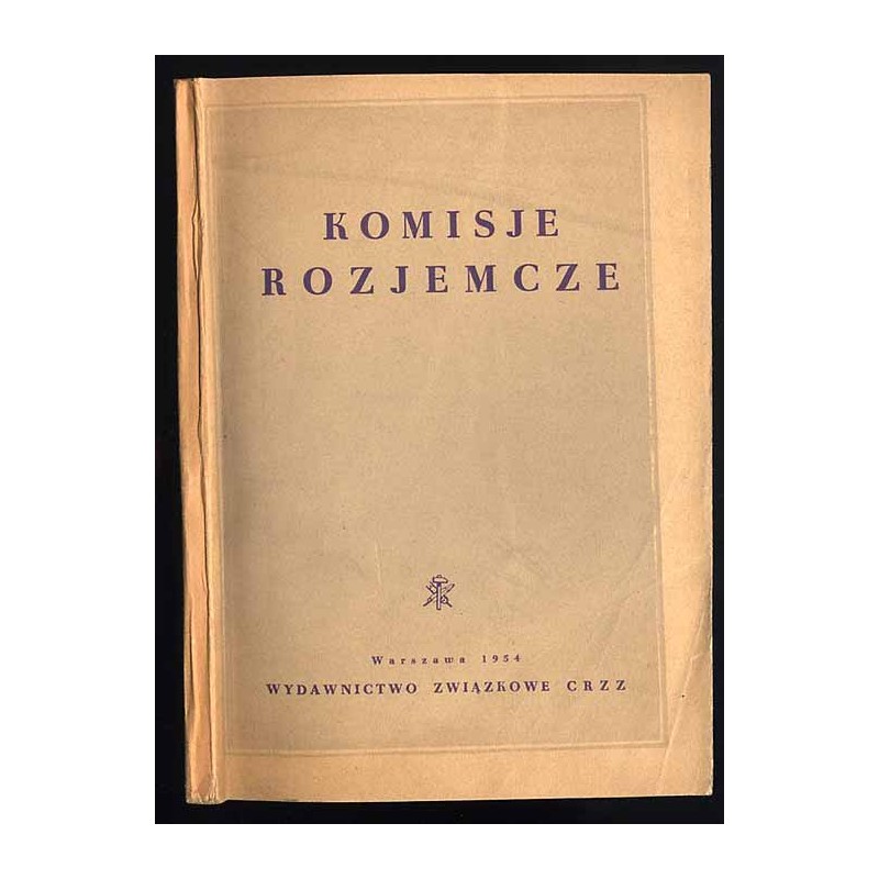 Komisje rozjemcze